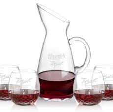 Taroni Carafe & Templeton Stemless Wine - Barware Gift Sets