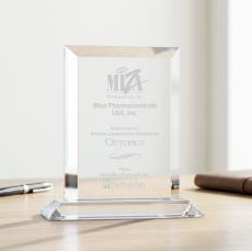 Harrington Award - Clear - Recognition Awards