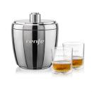 Pescara Ice Bucket & Drysdale On-the-Rocks Set