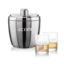 Pescara Ice Bucket & Monterey On-the-Rocks Set