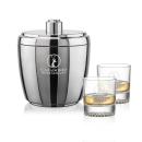 Pescara Ice Bucket & Romford On-the-Rocks Set