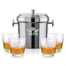 Milano Ice Bucket & Carberry On-the-Rocks Set