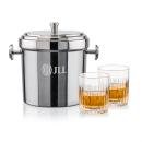 Milano Ice Bucket & Carey On-the-Rocks Set