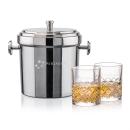 Milano Ice Bucket & Longford On-the-Rocks Set