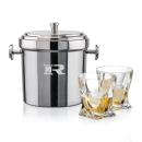 Milano Ice Bucket & Oasis On-the-Rocks Set