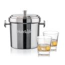 Milano Ice Bucket & Santana On-the-Rocks Set