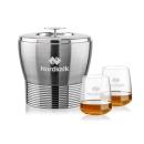 Genoa Ice Bucket & Dunhill On-the-Rocks Set