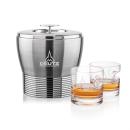 Genoa Ice Bucket & Havana On-the-Rocks Set