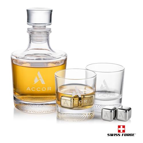 Corporate Gifts - Barware - Barware Gift Sets - Baldwin Decanter Set & Ice Cubes