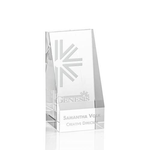 Recognition Awards - Crystal Awards - Belleville Award - Deep Etch