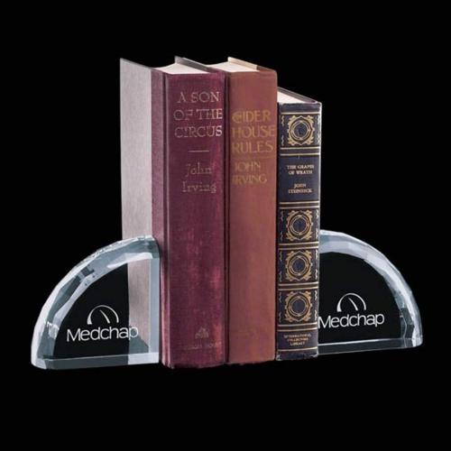 Recognition Awards - Crystal Awards - Ridgemount Bookends