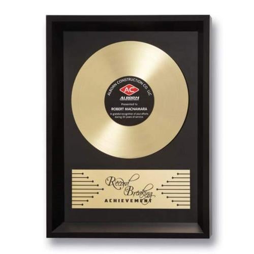 Recognition Awards - Shop by Recipient - Safety Awards - Framed Record Breaker Award