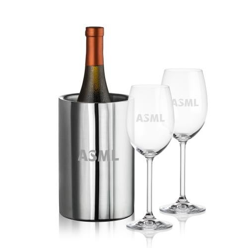 Corporate Gifts - Barware - Barware Gift Sets - Jacobs Wine Cooler & Woodbridge Wine