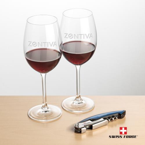 Corporate Gifts - Barware - Barware Gift Sets - Swiss Force&reg; Opener & Coleford Wine