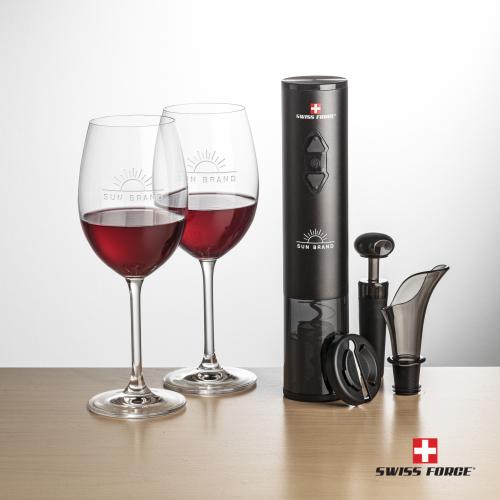 Corporate Gifts - Barware - Barware Gift Sets - Swiss Force&reg; Opener Set & Coleford Wine