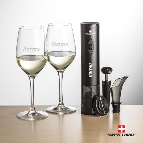 Corporate Gifts - Barware - Barware Gift Sets - Swiss Force&reg; Opener Set & Lethbridge Wine