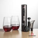 Swiss Force&reg; Opener Set & Boston Stemless Wine