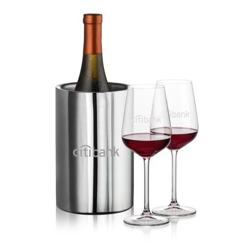 Corporate Gifts - Barware - Barware Gift Sets - Jacobs Wine Cooler & Elderwood Wine