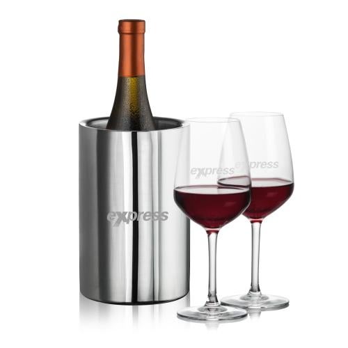 Corporate Gifts - Barware - Barware Gift Sets - Jacobs Wine Cooler & Mandelay Wine