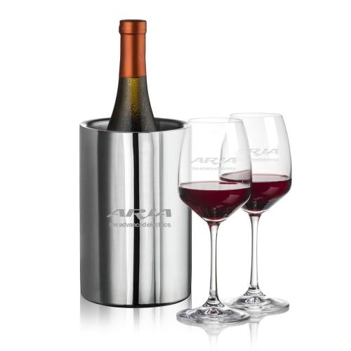Corporate Gifts - Barware - Barware Gift Sets - Jacobs Wine Cooler & Oldham Wine