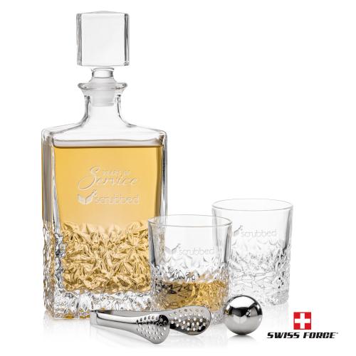 Corporate Gifts - Barware - Barware Gift Sets - Oakham Decanter Set & Ice Balls