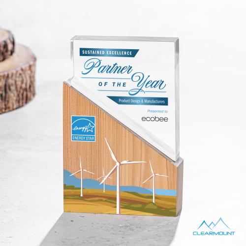Recognition Awards - Acrylic Awards - Rocheaux VividPrint&trade; Award