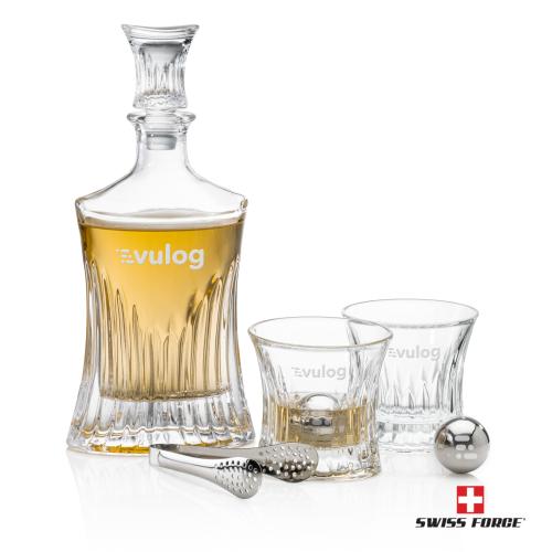Corporate Gifts - Barware - Barware Gift Sets - Langstaff Decanter Set & Ice Balls