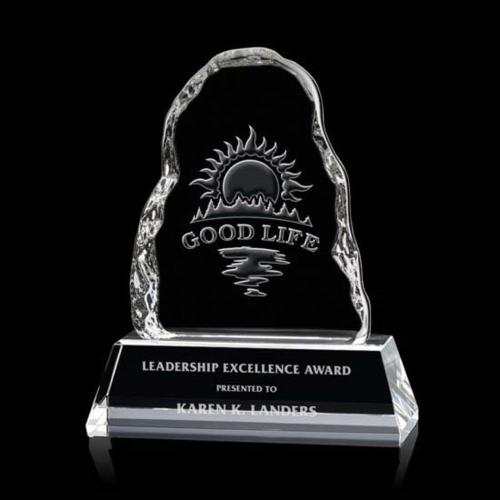 Recognition Awards - Crystal Awards - Carling Liquid Crystal&trade; Award - Clear