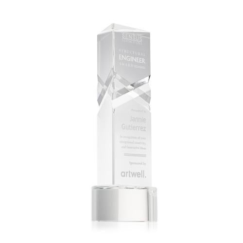 Recognition Awards - Crystal Awards - Oakham Award on Paragon Base - Clear