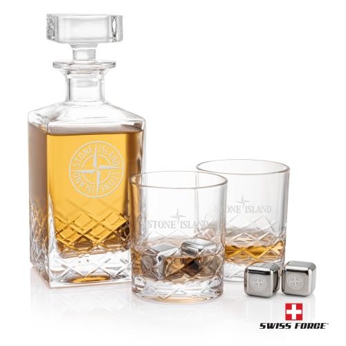 Corporate Gifts - Barware - Barware Gift Sets - Brentwood Decanter Set & Ice Cubes