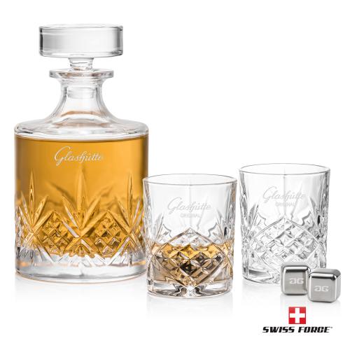 Corporate Gifts - Barware - Barware Gift Sets - Brinkley Decanter Set & Ice Cubes