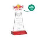 EdgeCraft Tapered Award on Mitered - Red (via Air)