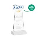 EdgeCraft Tapered Award on Mitered - White (via Ocean)