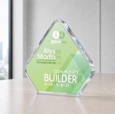 Gresham Double Sided VividPrint Award - Recognition Awards