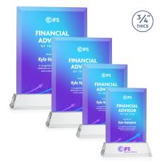 Harrington VividPrint Award on Newhaven - Clear - Sales Awards