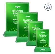 Harrington VividPrint Award on Newhaven - Green - Sales Awards