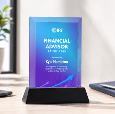 Harrington VividPrint Award on Newhaven - Black - Sales Awards