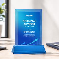 Harrington VividPrint Award on Newhaven - Sky Blue - Sales Awards