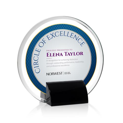 Recognition Awards - Crystal Awards - Sutherland VividPrint&trade; Award - Black