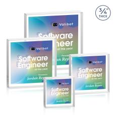 Upton Square VividPrint Double Sided Award - Clear - Desktop Awards