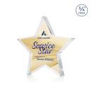 Esna Star VividPrint&trade; Double Sided Award - Clear