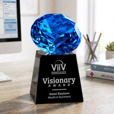 Fortino Award - Black/Sapphire - Sales Awards