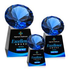 Fortino VividPrint Award - Black/Sapphire - Sales Awards