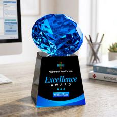 Fortino VividPrint Award - Black/Sapphire - Sales Awards