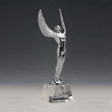 Winged Achievement Award on Optical - Metal Awards