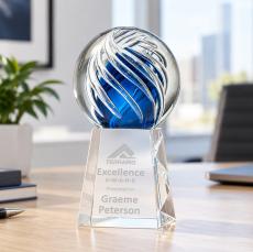 Genista Award on Celestina Base - Glass Awards