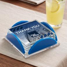 Rockford VividPrint Coasters - Set of 4 on Herning Blue - Coasters