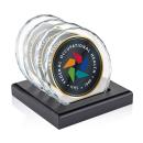 Porterfield VividPrint&trade; Coasters - Set of 4 on Black