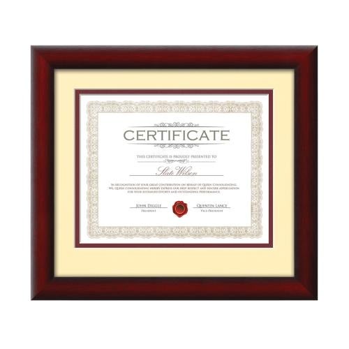 Plaque Awards - Certificate Frames - Wellesley   
