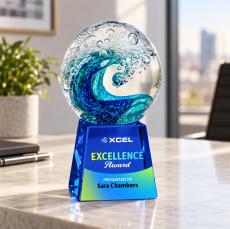 Surfside VividPrint Award on Fortino Blue - New Items